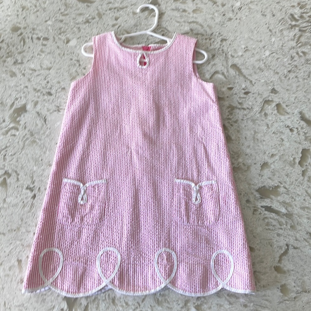 Seersucker Lilly Pulitzer Dress, size 6